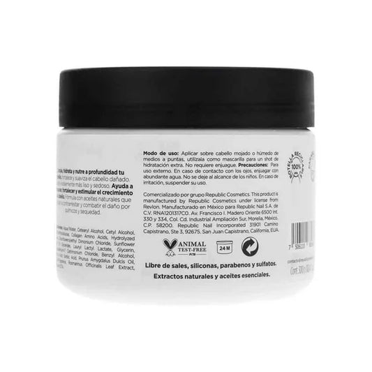 Mascarilla Para Cabello Aceite De Almendra + Aminoácidos + Keratina