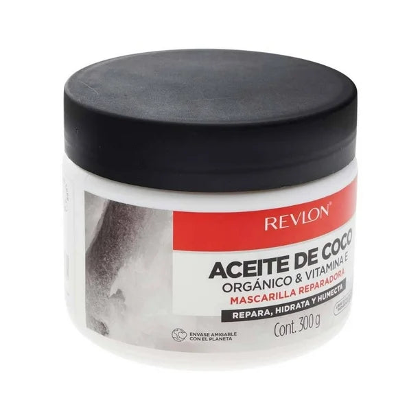 Mascarilla Para Cabello Aceite De Coco + Manteca De Karité + Vitamina E