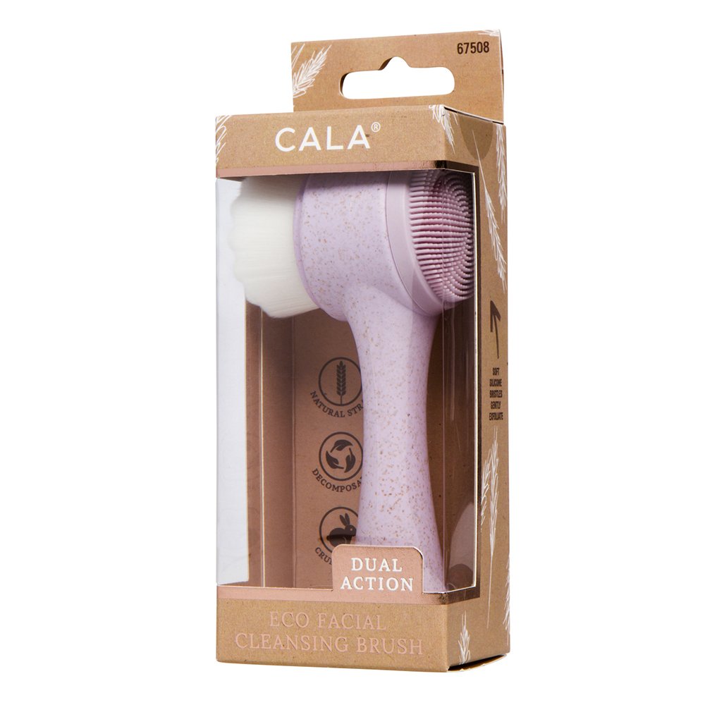 Cepillo facial doble accion lila