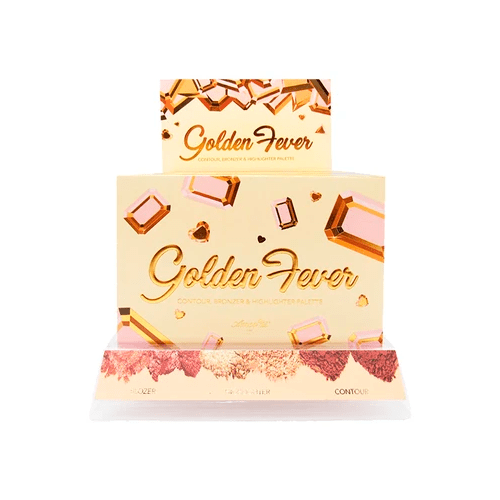 Golden fever paleta de contour, bronceador e iluminador