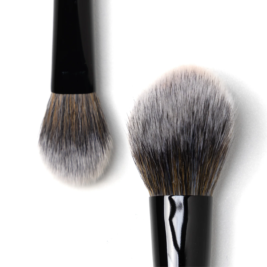 Brocha doble para polvo- Adara
