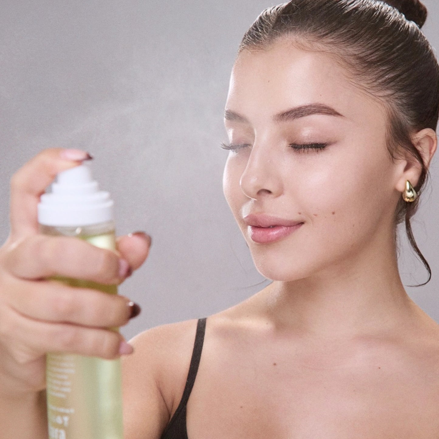 Spray Hidratante Con Aloe Vera Pepino Y Te Verde