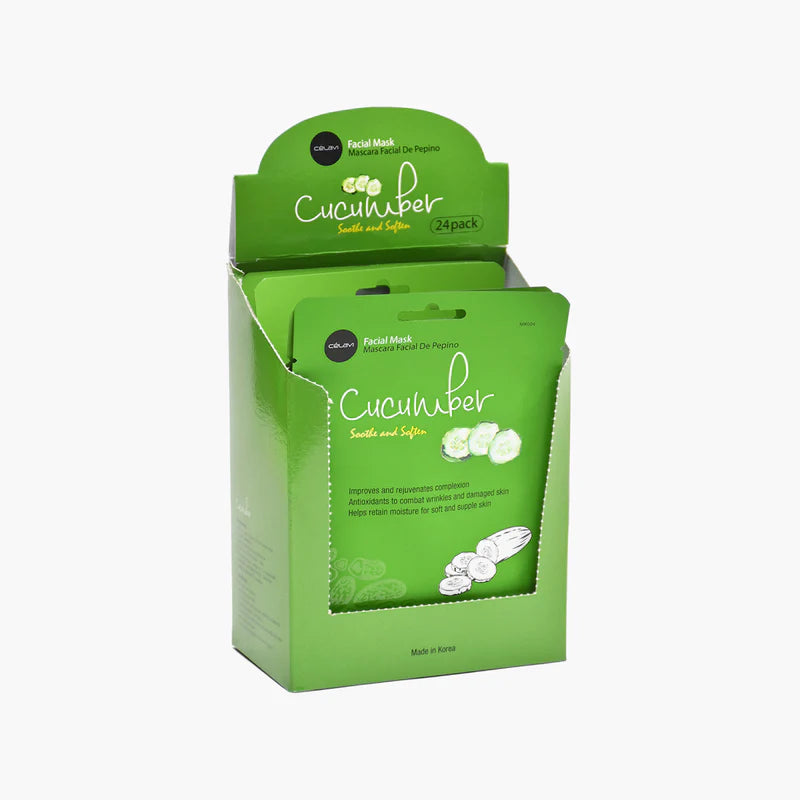 Mascarilla facial de pepino