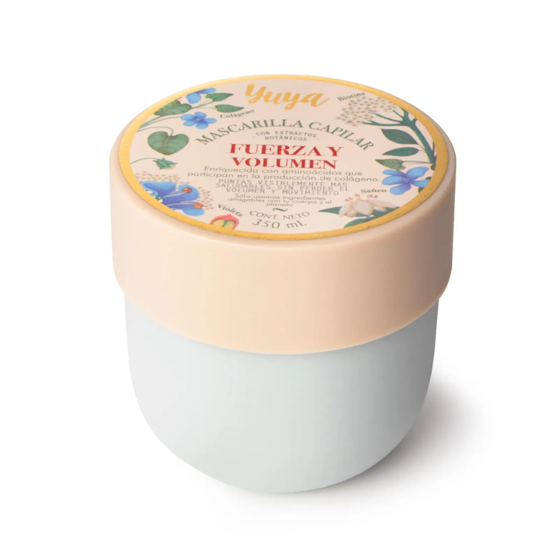 Mascarilla Capilar ¨Fuerza y volumen ¨- Yuya