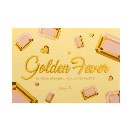 Golden fever paleta de contour, bronceador e iluminador