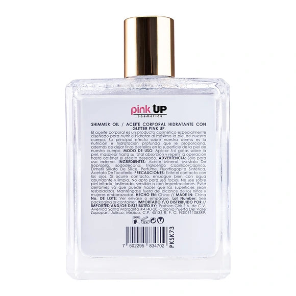 Aceite Corporal Hidratante Con Glitter Shimmer Oil Secret Wish