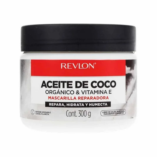 Mascarilla Para Cabello Aceite De Coco + Manteca De Karité + Vitamina E