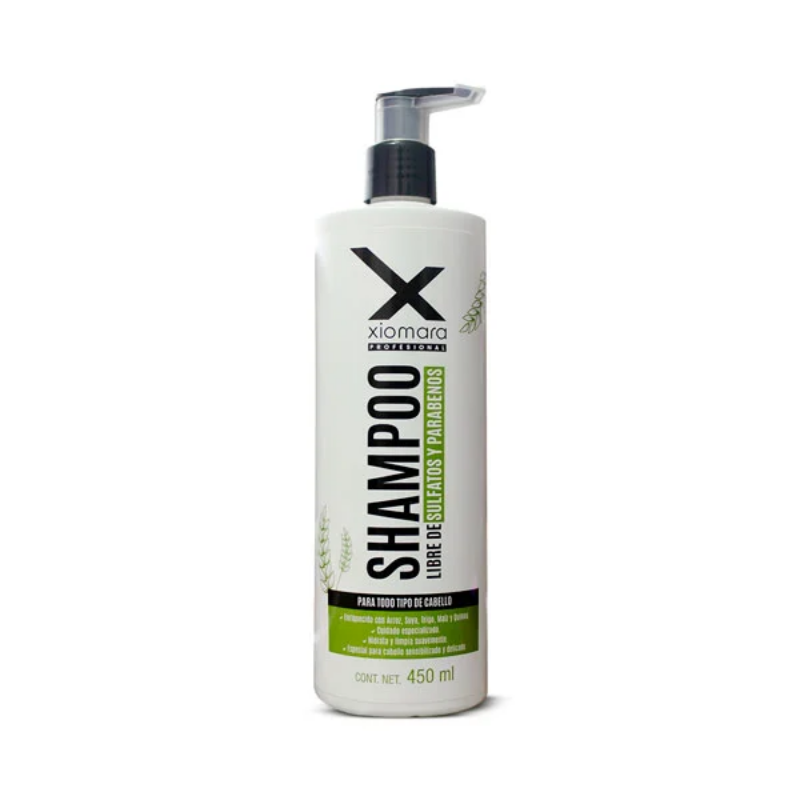 Shampoo libre de Sulfatos y Parabénos- Xiomara Profesional
