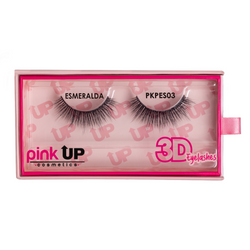 3D Eyelashes Pestañas Postizas Esmeralda 03- Pink up