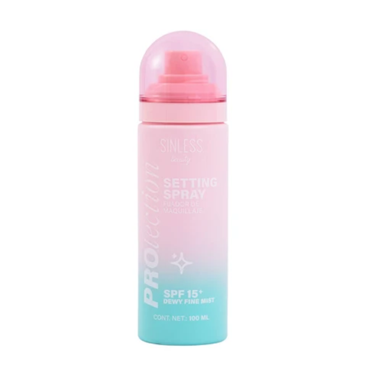 Fijador con protector Protection Setting Spray SPF 15.- Sinless Beauty