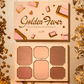 Golden fever paleta de contour, bronceador e iluminador