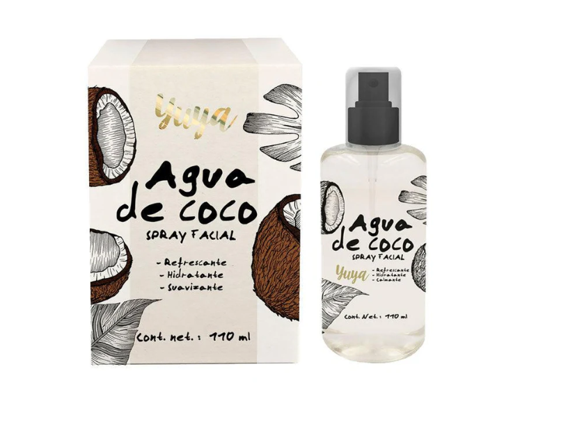 Agua de coco, spray facial- Yuya