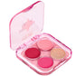 Cuarteto de sombras para ojos Intensity glam- Pink Up