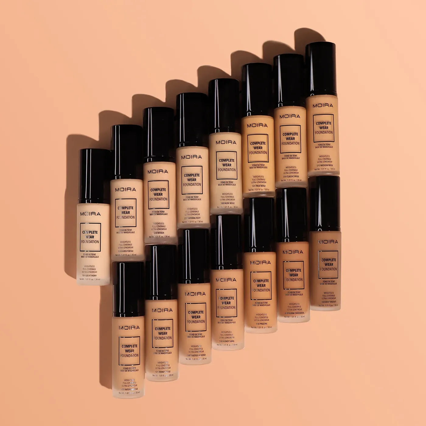 Maquillaje liquido Complete wear foundation- Moira