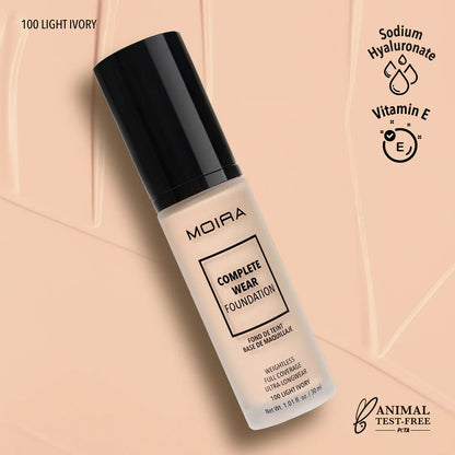Maquillaje liquido Complete wear foundation- Moira