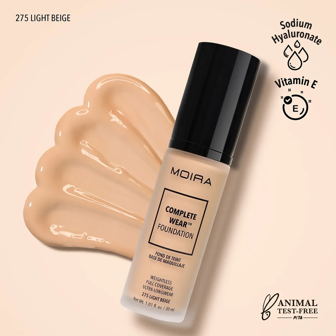 Maquillaje liquido Complete wear foundation- Moira