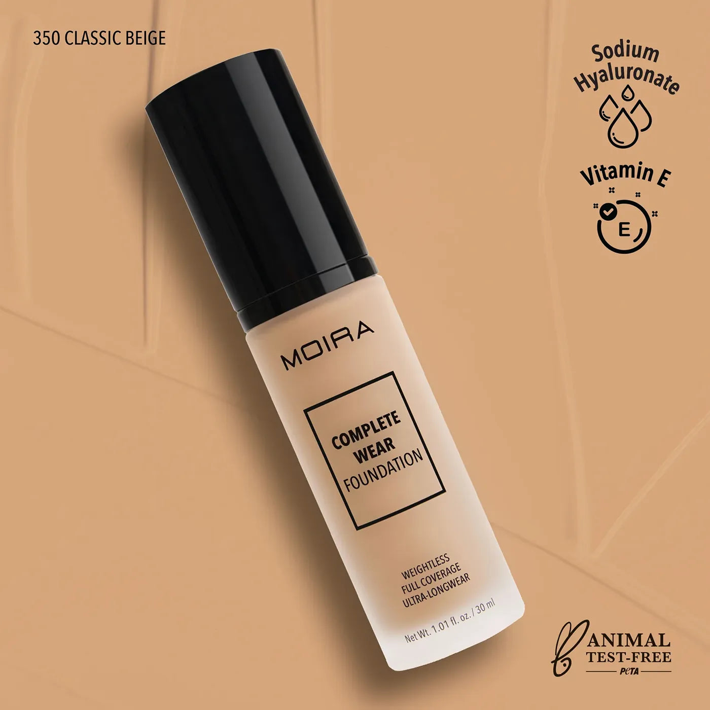 Maquillaje liquido Complete wear foundation- Moira