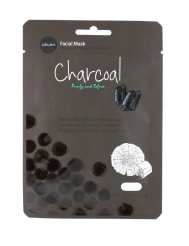 Mascarilla facial de carbon