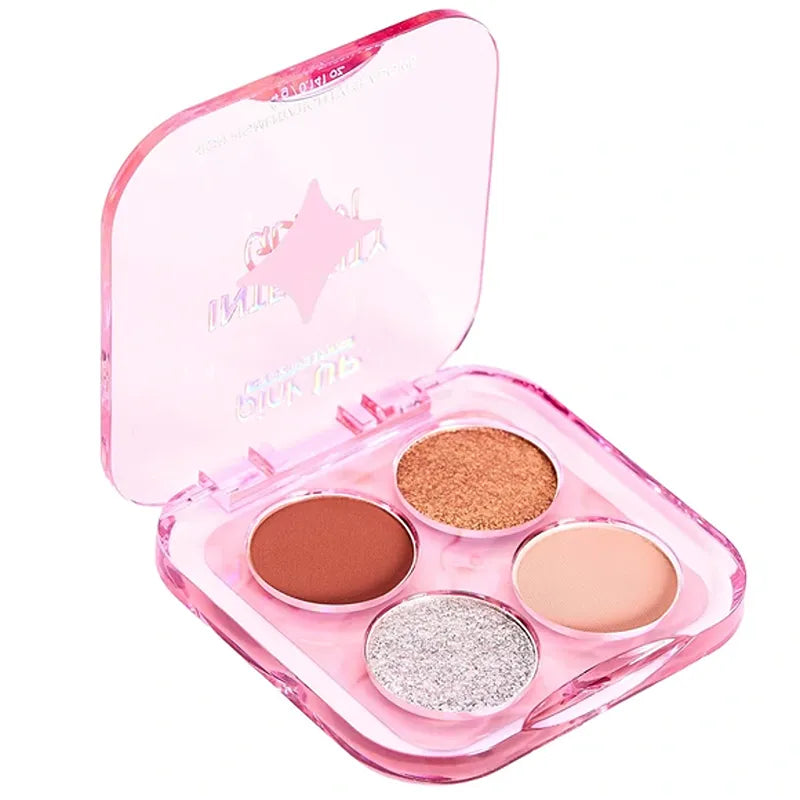 Cuarteto de sombras para ojos Intensity glam- Pink Up
