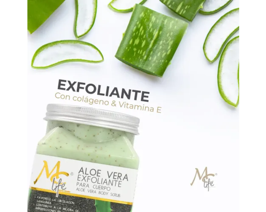 Exfoliante de Aloe vera- Mc life
