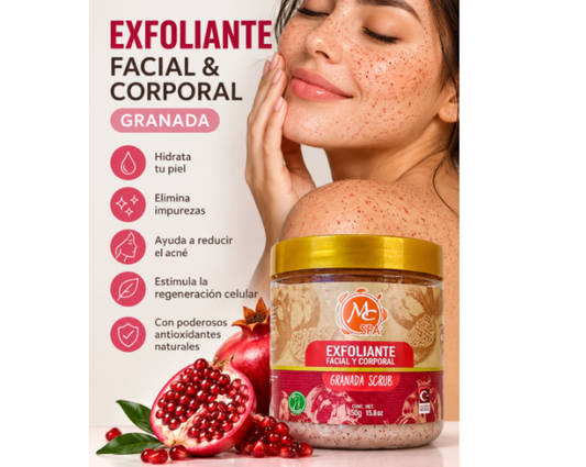 Exfoliante facial y corporal "Granada"- Mc Spa