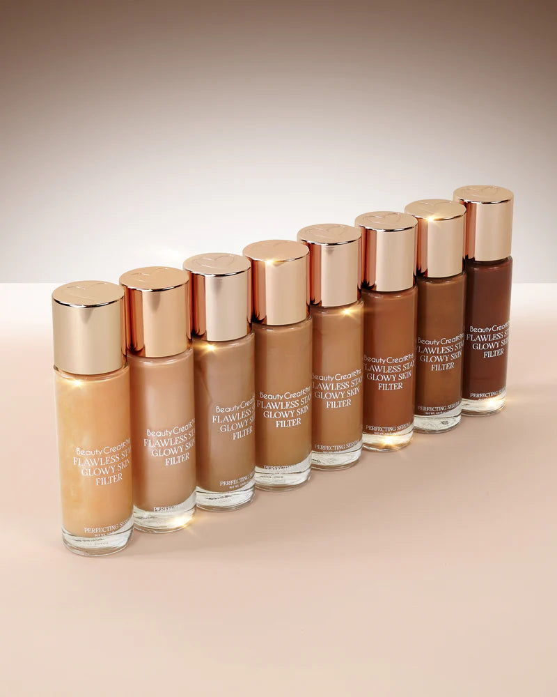 Flawless stay- glowy skin filter