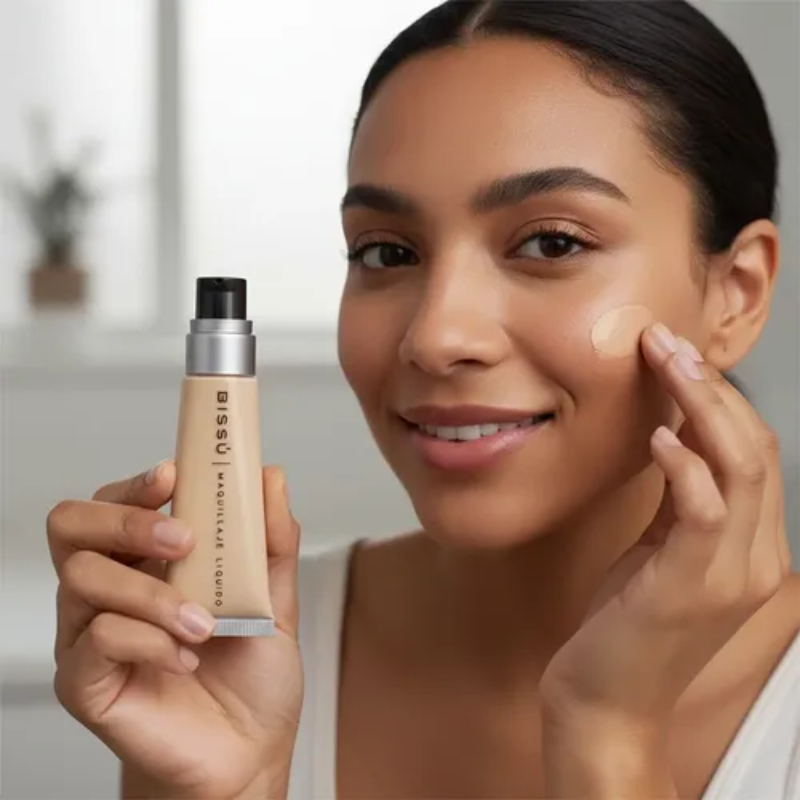 Maquillaje liquido- Bissú