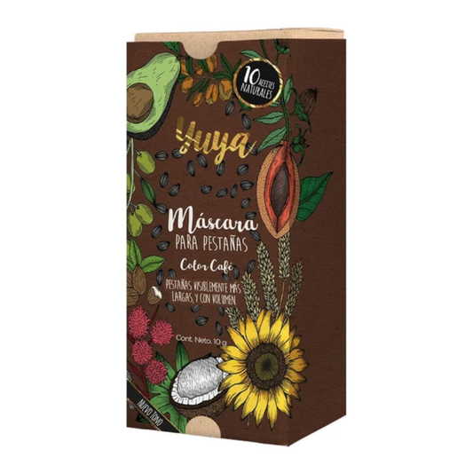 Máscara de pestañas 10 aceites naturales (Café) - Yuya
