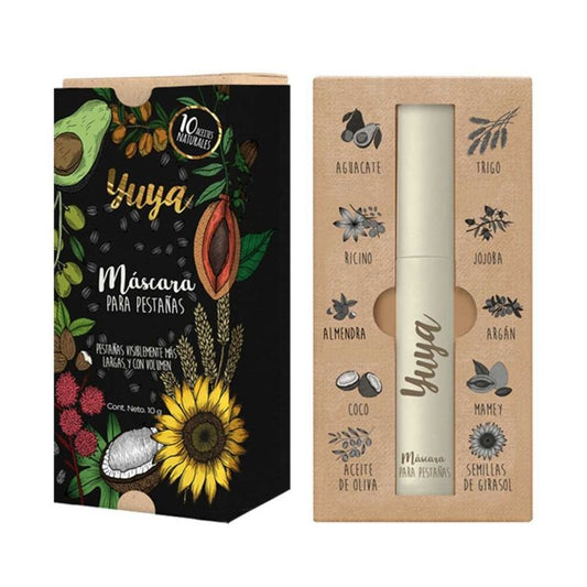 Máscara para pestañas 10 aceites naturales
