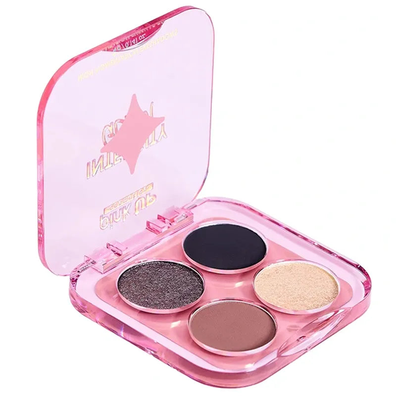 Cuarteto de sombras para ojos Intensity glam- Pink Up