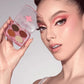 Cuarteto de sombras para ojos Intensity glam- Pink Up