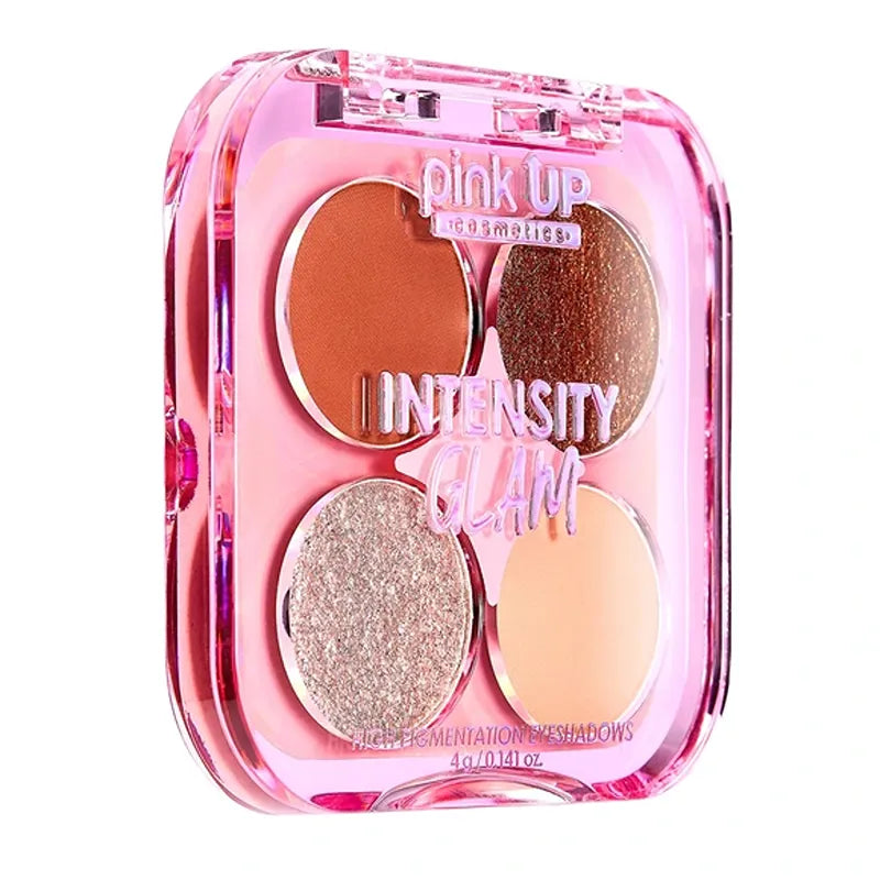 Cuarteto de sombras para ojos Intensity glam- Pink Up