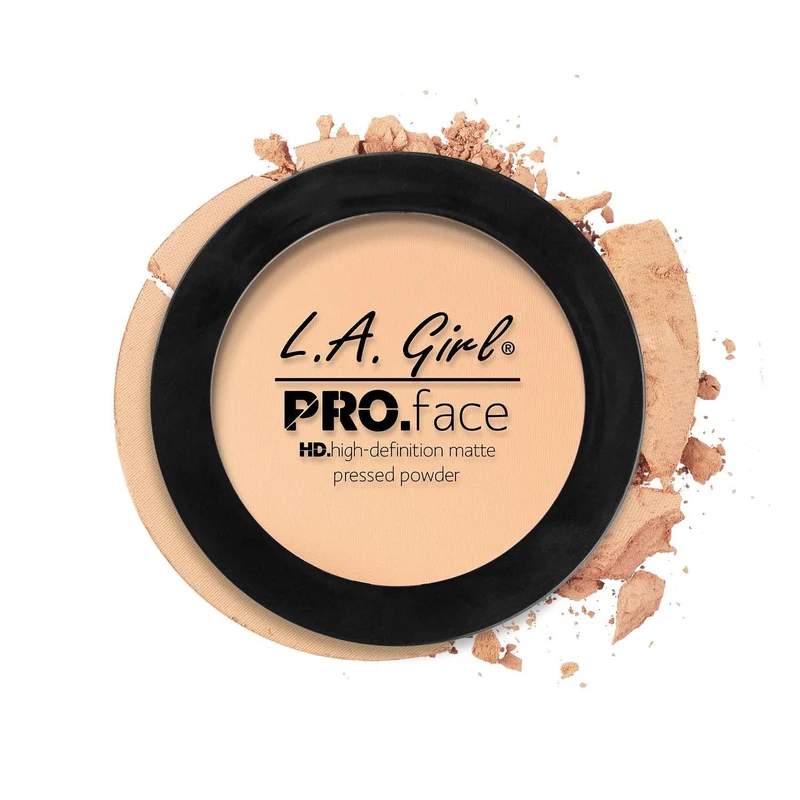 Polvo compacto Pro face matte pressed- LA Girl