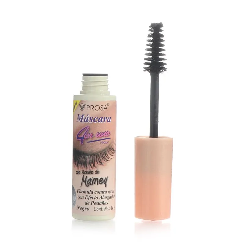 Rimel  4 en 1 con aceite de mamey- Prosa