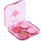 Cuarteto de sombras para ojos Intensity glam- Pink Up
