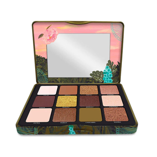 Set de 12 tonos de sombras para ojos Fauna