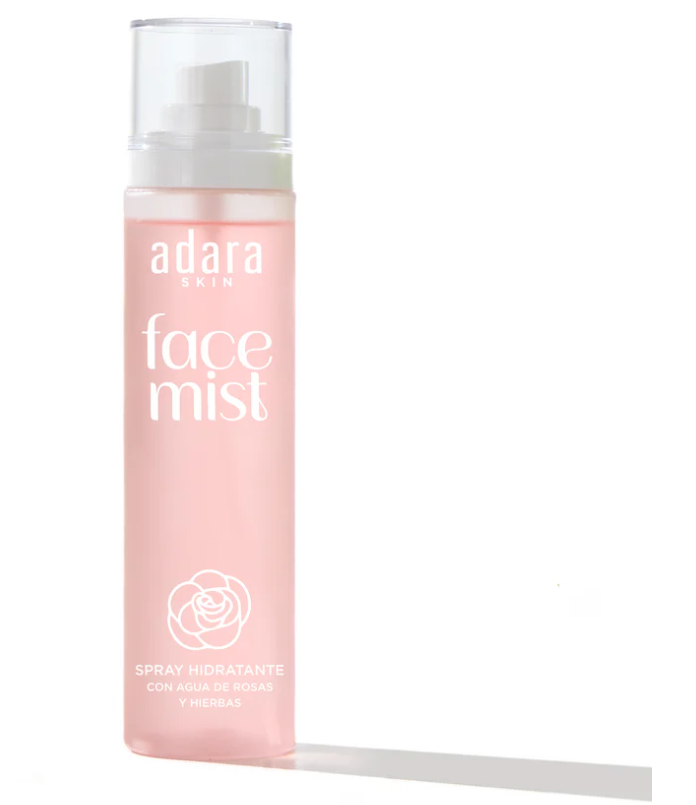 Spray Hidratante Con Agua De Rosas Y Hierbas- Adara