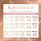 Flawless stay polvo powder foundation