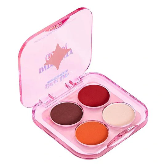 Cuarteto de sombras para ojos Intensity glam- Pink Up