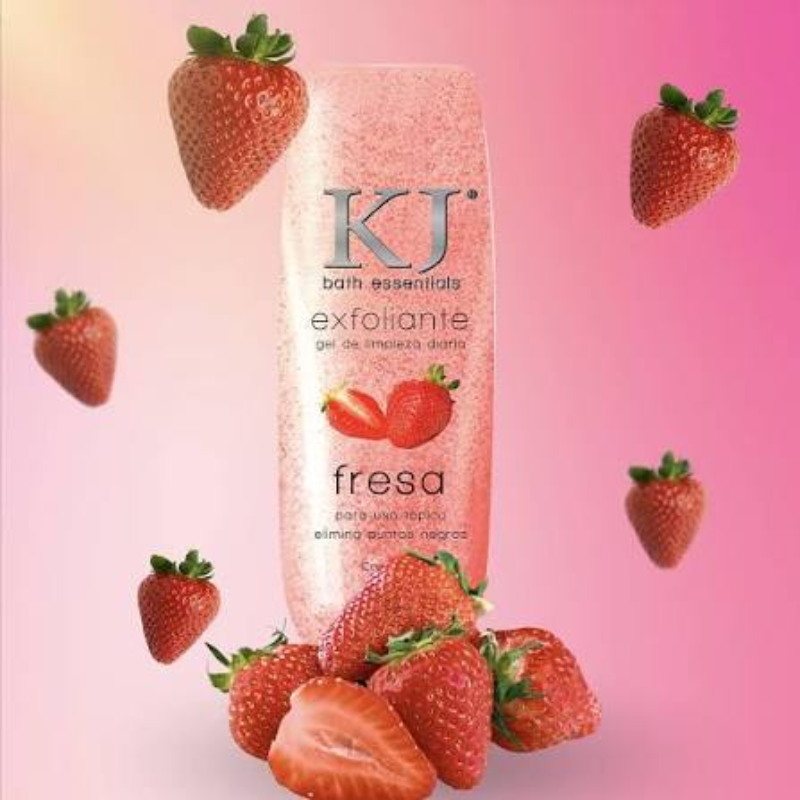 Exfoliante de Fresa- Kj Beauty