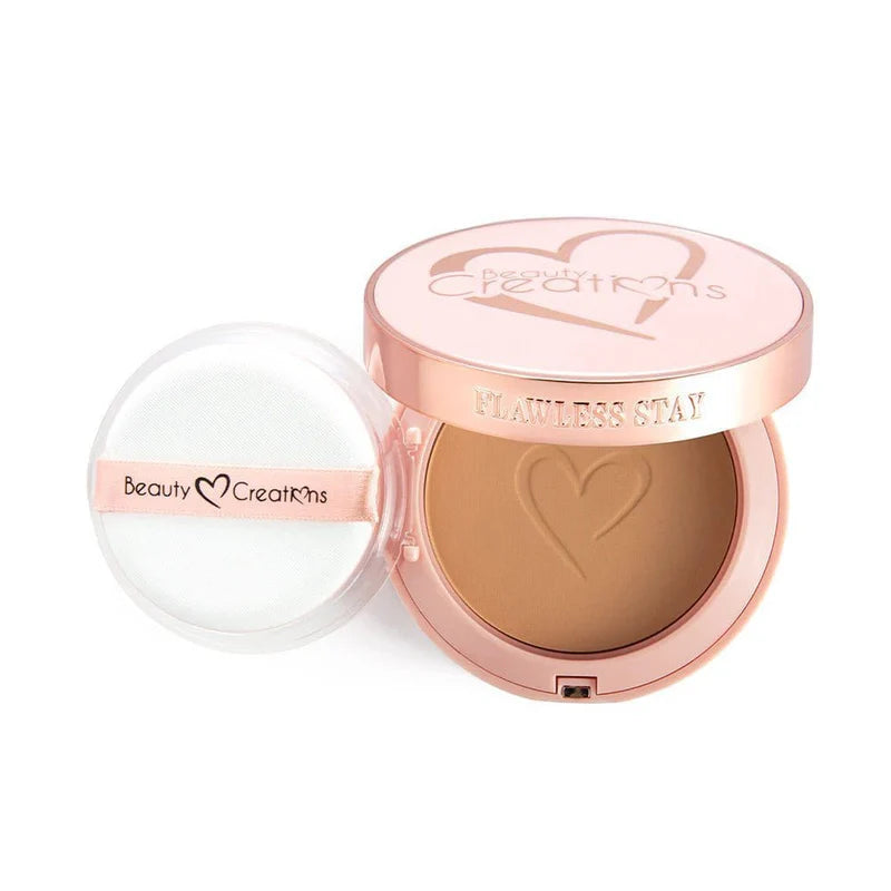 Flawless stay polvo powder foundation