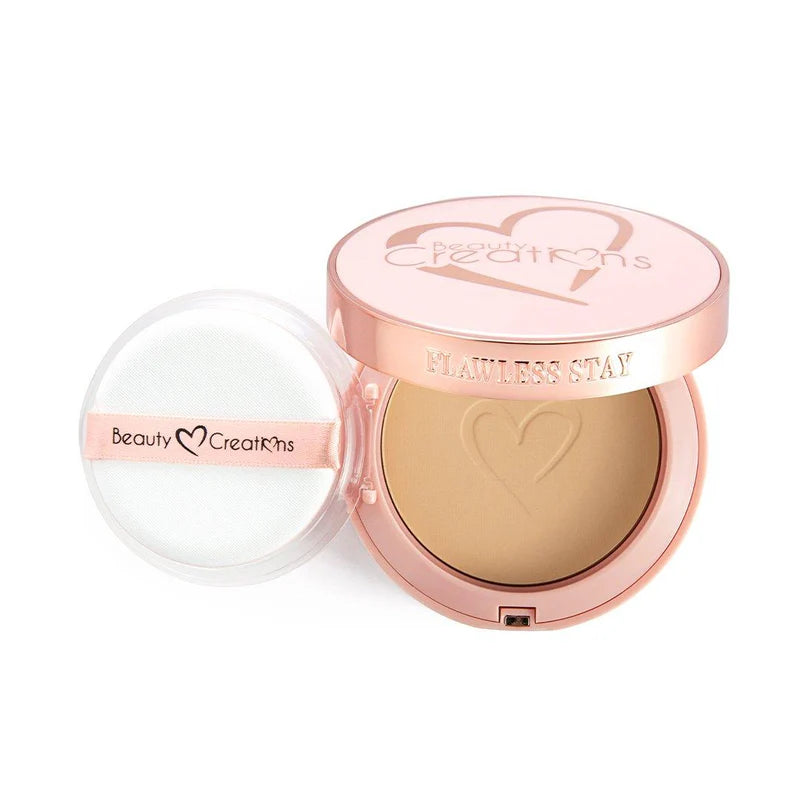 Flawless stay polvo powder foundation