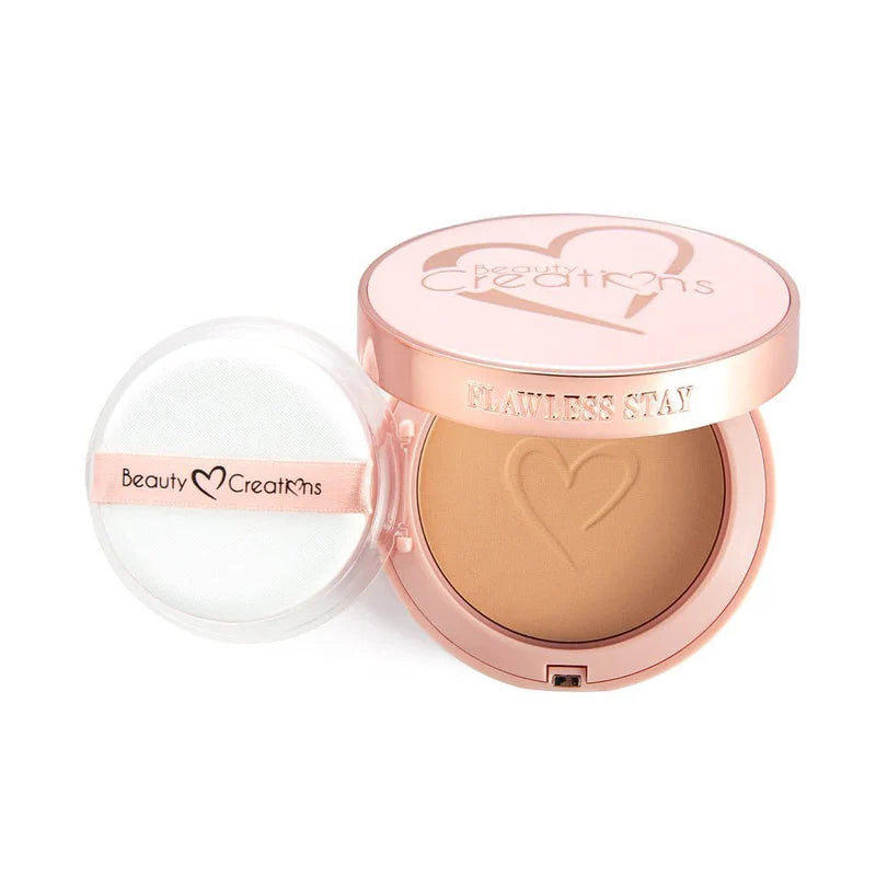 Flawless stay polvo powder foundation