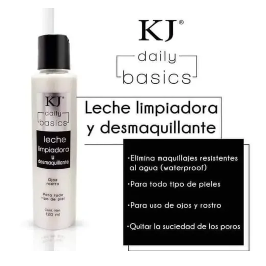 Leche limpiadora y desmaquillante- Kj beauty