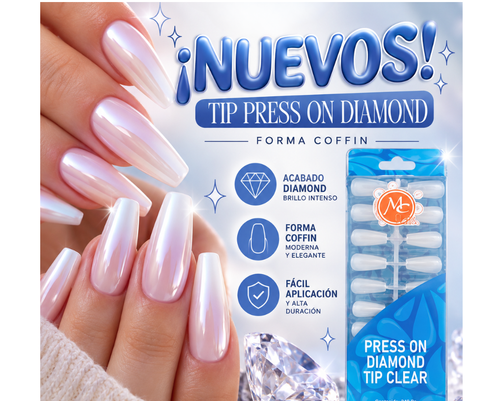 Tips Diamond press on- Mc Nails