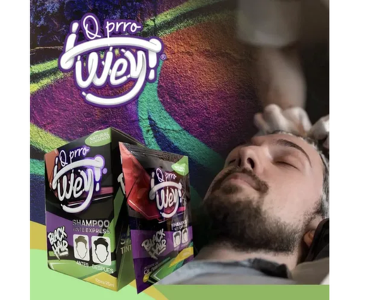 Shampoo tinte express -Q prro wey