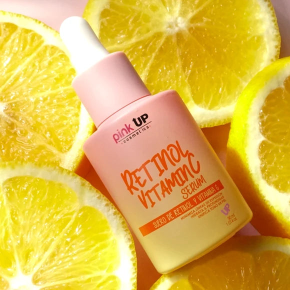 Suero con Retinol y Vitamina C